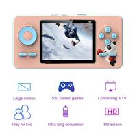 Console de jeu vidéo portable S5, lecteur de jeux portable, mini console rétro avec 520 jeux classiques, lecteur pour enfants, prise en charge de la sortie TV