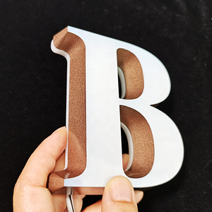 شعار الشركة المخصص أكريليك مضيء حروف ليد أكريليك مضيئة حروف خارجية ثلاثية الأبعاد علامة متجر أكريليك - Product Image 4