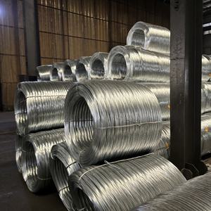 Проволока GI 3,5 мм 4 мм 5 мм 6 мм оцинкованная стальная проволока Astm стандартная оцинкованная стальная проволока - Product Image 2