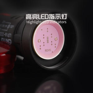 Interrupteur à bouton-poussoir électrique CNTD Changde LD16-22DS avec voyant lumineux et buzzer 22M 22SM - Product Image 3