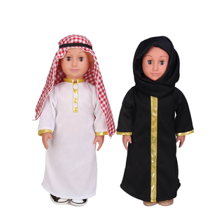 Hot Sell Customized Kids' Role-playing <strong>Doll</strong> Toys Unisex Children's Arab Boy Dress-up <strong>Playsets</strong> Parent-child Interactive Games - Product Image 1