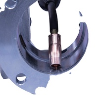Máquina de perforación de agujeros interiores, herramienta de soldadura portátil de línea, para reparación de pernos de cubo, gato
