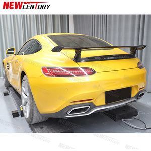 Aile arrière en fibre de carbone sèche GTR modifiée pour Mercedes-Benz <span class=keywords><strong>AMG</strong></span>/GT/<span class=keywords><strong>GTS</strong></span> Aileron arrière en fibre de carbone sèche modifiée - Product Image 3