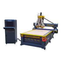 Meilleur choix 1325 routeur CNC automatique avec changeur d'outils multi-broches pour le travail du bois