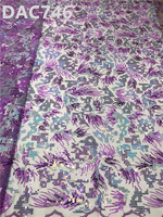 Robe de soirée de mariée colorée à sequins et perles, en tissu dentelle avec broderie dorée et matière en résille