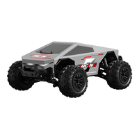 Camioneta RC 4x4 de 2.4GHz, Juguete Todoterreno para Niños, Auto a Control Remoto de Alta Simulación a Escala 1:18 con Cargador, 3.5 Canales, Alcance de 50m