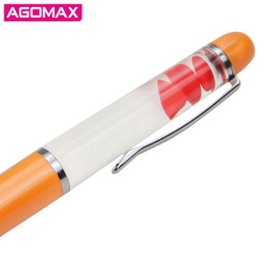 Stylos flottants personnalisés en gros pour soulager le stress visuel, stylos à bille flottants en ABS, acrylique, PVC - Product Image 3