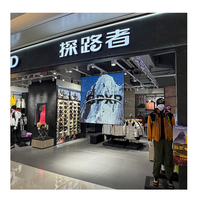 Écran LED transparent GPXP HD P3.91 pour salle d'exposition automobile, magasins 4S, vitrine, affichage publicitaire LED haute luminosité, affichage transparent