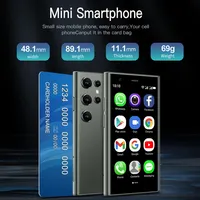 Teléfono Inteligente S23 Pro Mini, Teléfono Móvil Android de 3.0 Pulgadas, 2 GB de RAM, 16 GB de ROM, Doble SIM, 3G Desbloqueado, Teléfono Compacto para Uso Diario