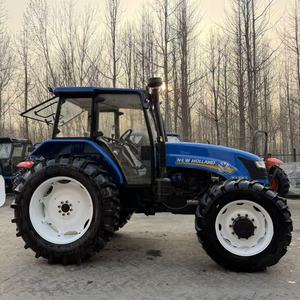 Tracteur <span class=keywords><strong>agricole</strong></span> d'occasion 4x4 avec moteur diesel Holland 4 cylindres 120 ch pour terres agricoles - Product Image 2