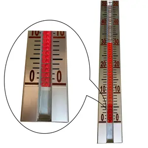 Alüminyum yüksek sıcaklık manyetik sineklik makaralı çerçeve ekran göstergesi seviye profil gaugeparts sensörü