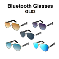 Lunettes audio intelligentes sans fil avec traduction intelligente, Bluetooth, effets sonores de haute qualité