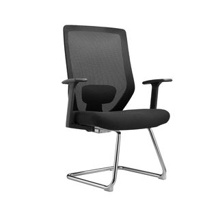 Chaise de bureau pour visiteurs Gestionnaire de conférence Conception de réunion élevée Patron Ordinateur Chaise réglable tournante arrière - Product Image 2