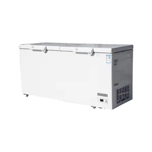 Freezer dalam freezer dada terbuka atasan suhu tunggal kualitas tinggi kapasitas besar grosir