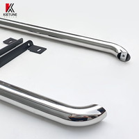 Accesorios para Auto, Estribos de Acero Inoxidable Pulido de 2.4 Pulgadas para VW Transporter T5 T6 2003-2024, Juego Completo, Fijación con Pernos