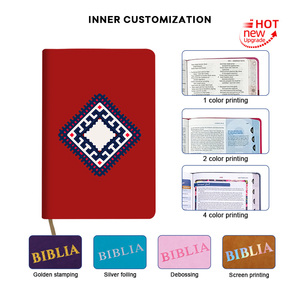 Çapraz kültür Bestsellers kilise hediye boyutu nakış ofset baskı hızlı abd/ab nakliye ve izleme düz İncil ile fermuar - Product Image 4
