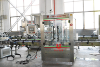 Machine de bouchage de remplissage de bouteille en plastique automatique anti-corrosion pesticide javellisant nettoyant pour cuvette de toilette acide chimique corrosif liquide