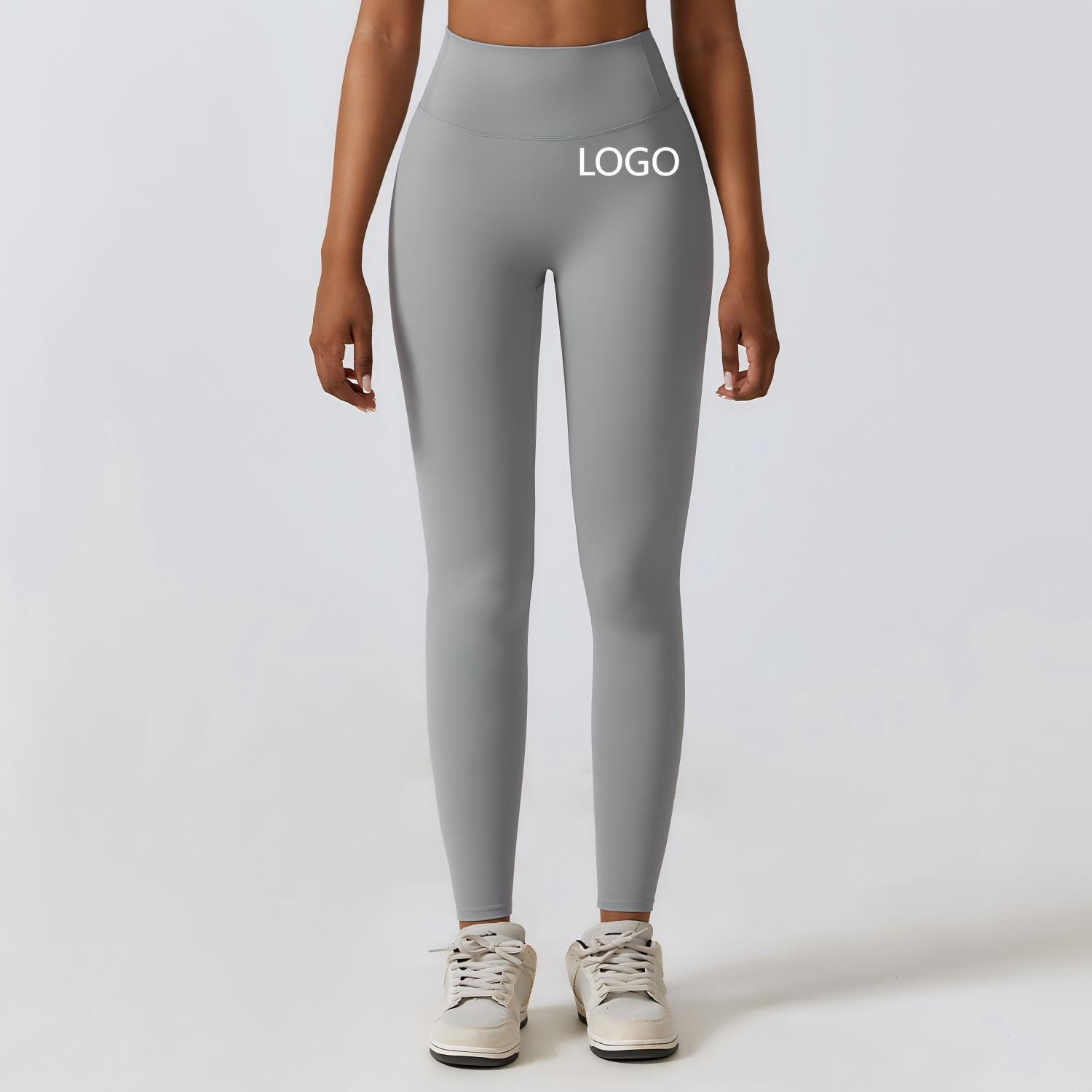 Women's Yoga Leggings High Waist Quick-Dry Breathable Tummy Control Full Length Running Barely-There Soft Sports Fitness Pants
