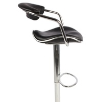 Prix promotionnel cuir Pu courbé Lowback Mesas Y Sillas De Bar avec chaises hautes de cuisine réglables tabouret de Bar pour Restaurant