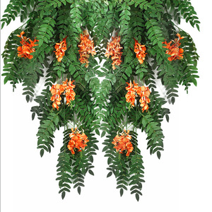 Fleurs artificielles de locustiers ultra-réalistes pour décoration intérieure de mariage, suspension murale et plafond, vente en gros usine - Product Image 2