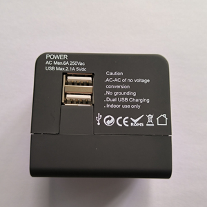 Adaptateur de chargeur mural universel tout-en-un CUSB pour <span class=keywords><strong>iPhone</strong></span> Adaptateur de voyage avec prises EU UK AU US - Product Image 5