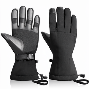 Women Waterproof Winter <b>Gloves</b> Thermal Windproof Snowboard <b>Gloves</b> Cycling Running <b>Touchscreen</b> Cotton Outdoor Sports Wear Ski Pro - Product Image 1