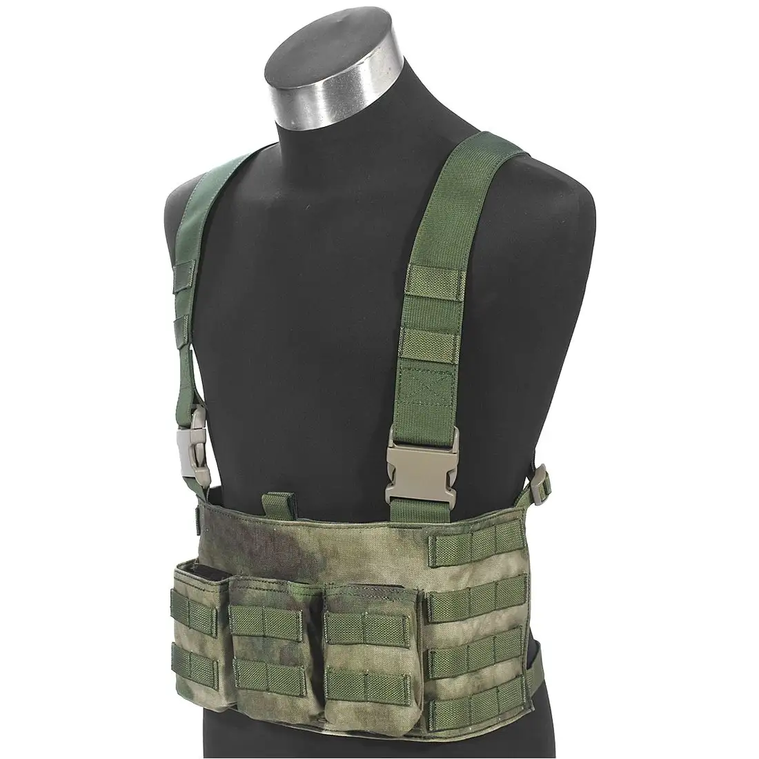 Multi-functional Paintball Vest Tactical Recon Chest Rig with Magazine Pouch