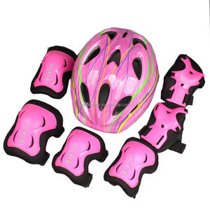 Verstelbare elleboogbeschermers, polsbeschermers, kniebeschermers en helm voor kinderen (5-12 jaar), geschikt voor scooter, fiets, schaatsen en andere sporten. - Product Image 3