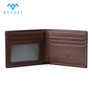 Nuovo Design Portafoglio Anti RFID in Vera Pelle 100% di Alta Qualità MEYSHE per <span class=keywords><strong>Uomo</strong></span>, Prezzo di Fabbrica, Personalizzazione Rapida - Product Image 3