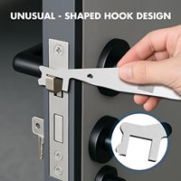 Outils de pompier portables outils multifonctions en acier à ressort pompier outils à main équipement outil à levier polyvalent