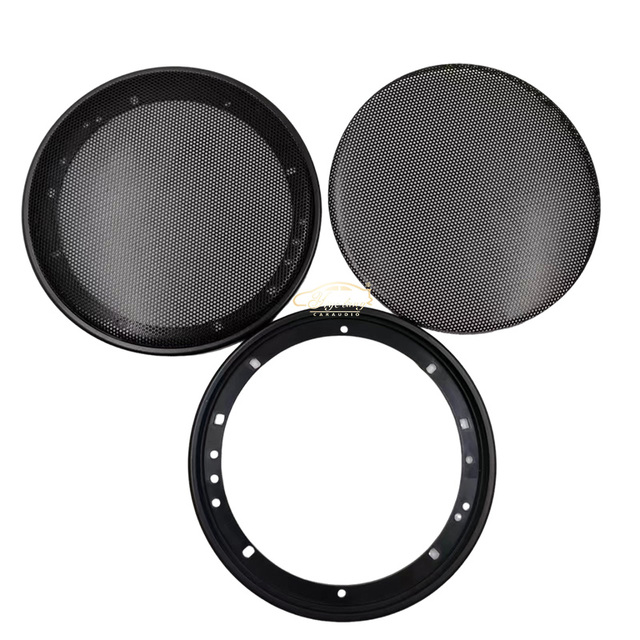 6.5 Inch Speaker Net Cover High-grade Car Home Mesh Enclosure Speakers Plastic Frame Metal Iron Wire Grilles