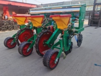Planteuse à 3 rangs sans labour avec de grandes roues Machine à doser les semences d'engrais de maïs de haute précision/Planteuse de semences de soja