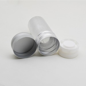 75ml Hair Wax Stick Aluminum bottle Round <strong>Push</strong>-<strong>Type</strong> Styling Hair Cream tin 75g Aluminum Broken Hair Stick Cream Metal Can - Product Image 3