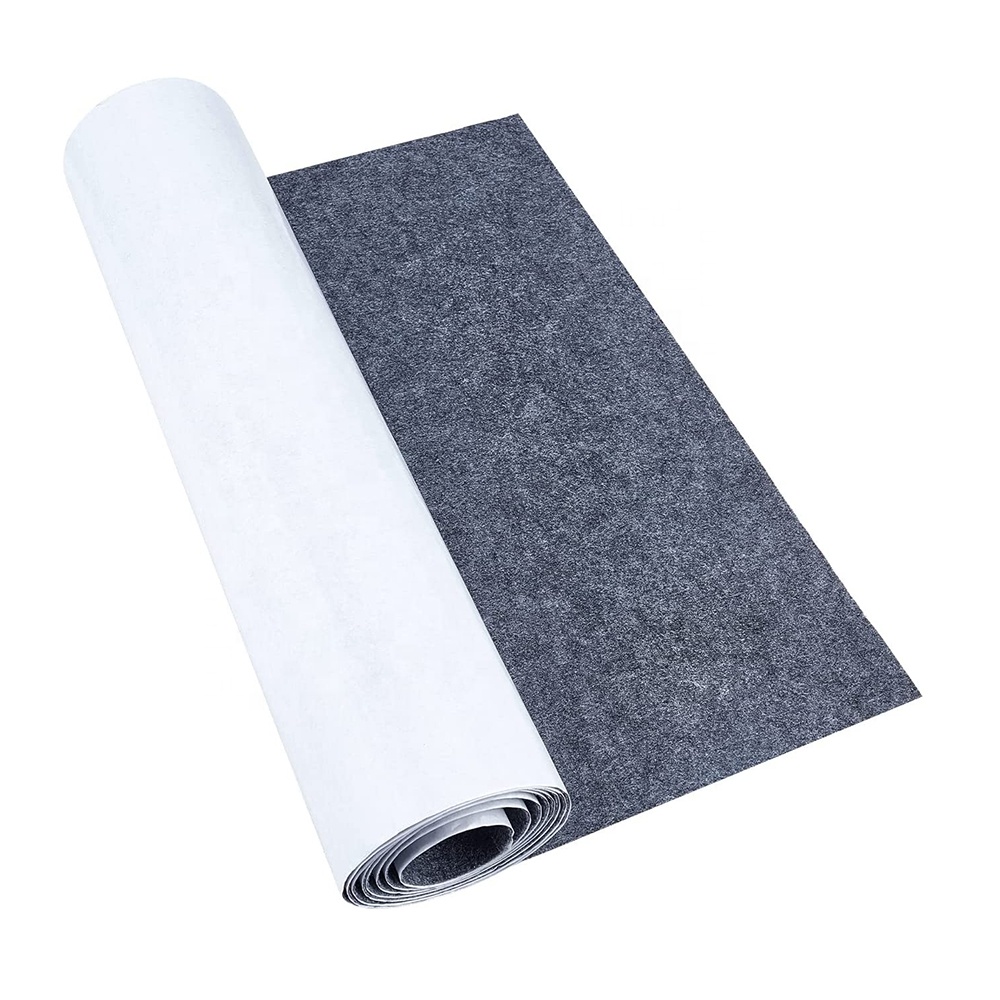 15,5x78,5 "серый самоклеющиеся войлочные рулонов ткани липкие листы ткань пилинг палка ручной стабилизатор для DIY костюм делая и шкатулка для драгоценностей