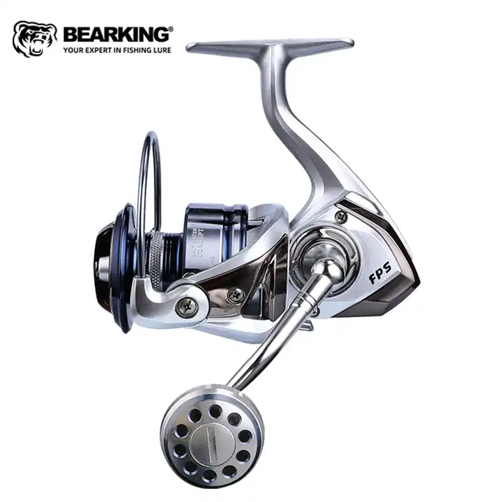 Bearking Assassin Saltwater Fishing Reel Spinning Reels IPX6 100%  Waterproof ，44lb Max Drag ，Carbon Fiber Brake Pads 9+1Ball Bearing