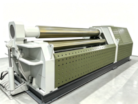 Máquina de Rolado de Placas Hidráulica CNC de 4 Rodillos W12 10x2000, Máquina Automática para Doblar Láminas de Acero Inoxidable y Aluminio