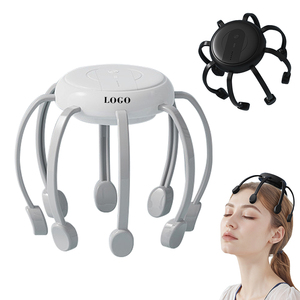 Masajeador de Cabeza Inalámbrico Portátil con Diseño de Pulpo, Multifuncional e Inteligente, Ergonómico, con Paquete Completo - Product Image 1
