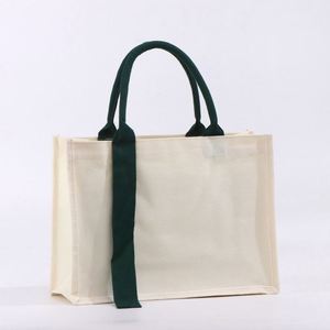 Reusable Duty Bags Heavy for Daily Use Shopping and Eco-Friendly Cotton <b>Canvas</b> Tote Bag - Product Image 1