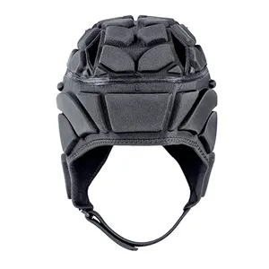 Schiuma di cotone Anti-collisione spugna imbottita copricapo protettivo equipaggiamento di sicurezza casco da Rugby per il calcio