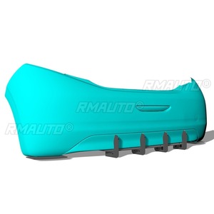 Car Rear Bumper <strong>Spoiler</strong> Lip Diffuser Modification Part For <strong>Peugeot</strong> <strong>208</strong> Allure 2012-2015 Bumper Protector Cover Car Accessories - Product Image 4