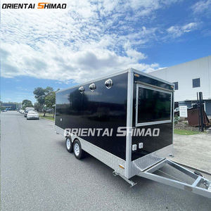 عربة طعام جديدة بإضاءة ليد مع مقطورة طعام مع مطبخ كبير - Product Image 2