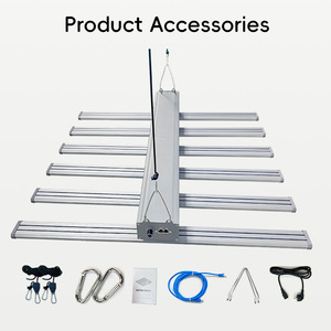 Samsung lm301h lm281b + 6 ברים עם ספקטרום מלא dmmable הוביל לגדול אור 500w - Product Image 5