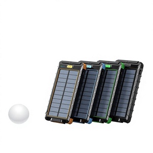 Power Bank Solare Multifunzione ZL201 da 10000mAh per Esterni, Impermeabile IPX5, con Ricarica Wireless - Modello Privato Transfrontaliero - Product Image 1