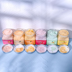 BLIW-exfoliante corporal, exfoliante de fruta vegana, aguacate, fresa, albaricoque - Product Image 3