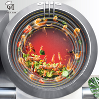 Robot de cuisine commercial CHEFMAX, mélangeur, machine de cuisson automatique, friteuse automatique