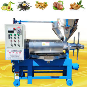 Presse à huile à vis simple et économique 6YL-131 pour la production d'huile de <span class=keywords><strong>moutarde</strong></span> et de germe de maïs - Product Image 1