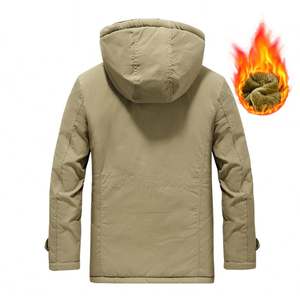 เสื้อแจ็คเก็ตดาวน์แบบกำหนดเอง เสื้อโค้ทกันหนาวไซส์ใหญ่ เสื้อโค้ทขนเป็ดสีขาวสำหรับผู้ชาย เสื้อแจ็คเก็ตพัฟเฟอร์โอเวอร์ไซส์สำหรับฤดูหนาว สไตล์สตรีทแวร์ - Product Image 5