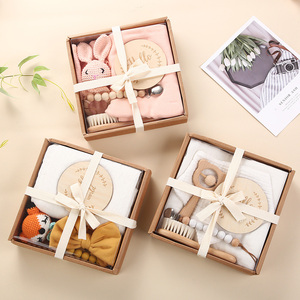 Lot <span class=keywords><strong>de</strong></span> 6 hochets animaux en bois au design nouveau, clochettes lion au crochet, bracelet musical <span class=keywords><strong>de</strong></span> dentition, attaches-tétines, jouet pour bébé, coffret <span class=keywords><strong>cadeau</strong></span> - Product Image 3