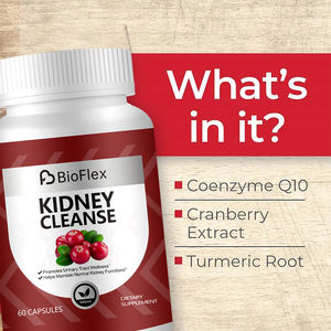 Organik kızılcık, zerdeçal ve çoklu vitaminlerle ürik denge ve eklem sağlığı bitkisel ek formülü için detoks ve destek - Product Image 3