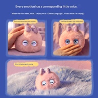 KI-Smart Doubao Roboter Emotionaler Begleiter Lernender Chat-Plüschroboter PP-Baumwollfüllung Unisex Anhängerpuppe Geburtstagsgeschenk